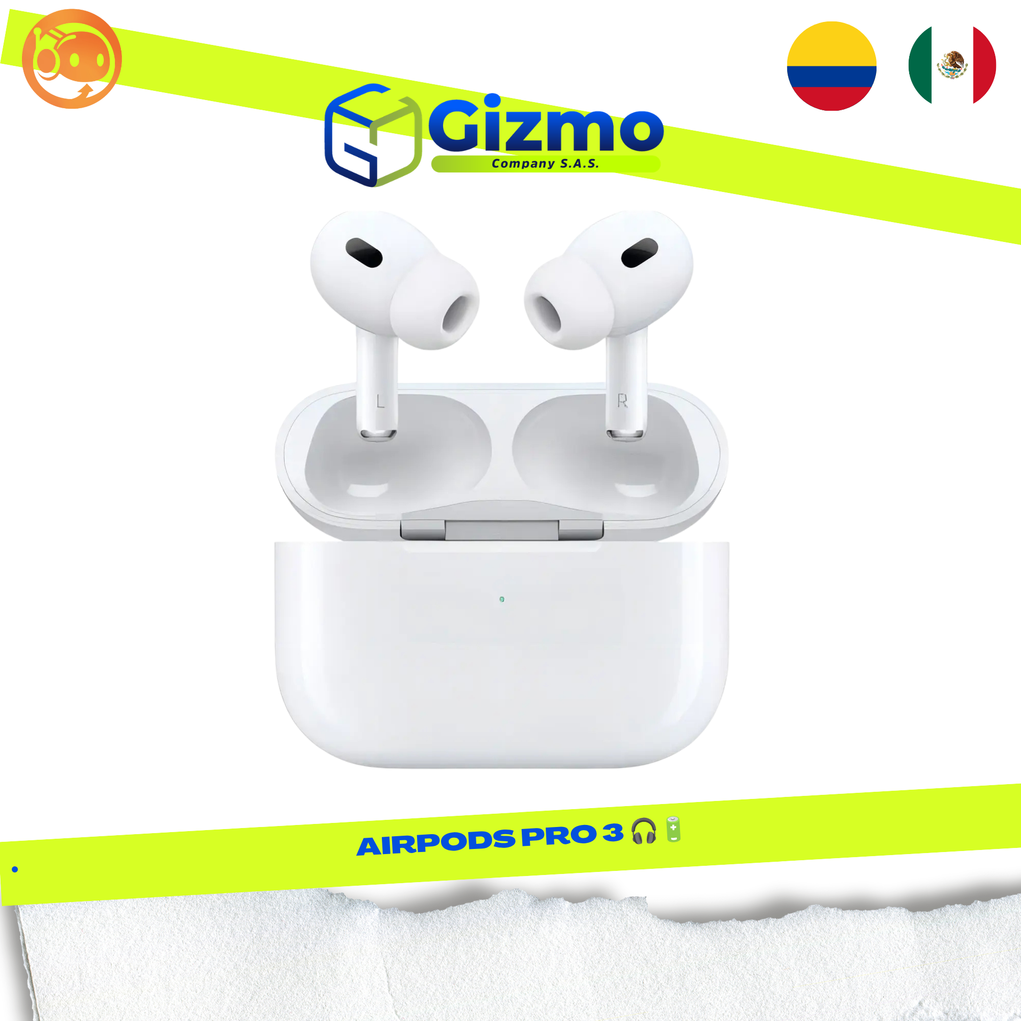 Airpods Pro 3ra Generación 🎧